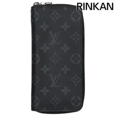 ルイヴィトン  M62295/エクリプス ジッピー ウォレット ヴェルティカル モノグラムレザー財布 メンズ