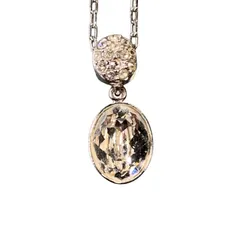 ♪4131 Swarovski スワロフスキー ラインストーン ペンダント 中古 ネックレス