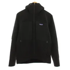 パタゴニア Patagonia メンズ R2 テックフェイス フーディ ブルゾン アウター 裏起毛 タグ付き M 茶 ブラウン 黒 ブラック 83731 /YTのサムネイル