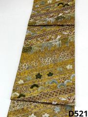 蘇州刺繍 袋帯 四季の花々 正絹 六通 D531 - メルカリ
