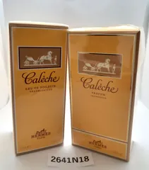 未開封【2641N18】エルメス HERMES    カレーシュ  香水 50ml・7.5ml 中古 2箱セット