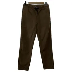 【中古】　GRAMicci　クライミングパンツ　トレッキングパンツ　綿パン　ボトムス　無地　ウエストゴム　ベルト　アウトドア　古着　/1153