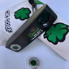 34インチ　スコッティ キャメロン　タイトリスト ゴルフパター　美品 スペシャル セレクト ニューポート2 ゴルフクラブ レンチ・ヘッドカバー付 ブラック よつば