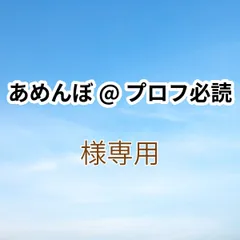 あめんぼ@プロフ必読様専用出品です。