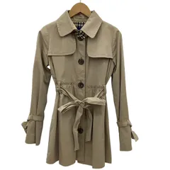 BURBERRY BLUE LABEL バーバリーブルーレーベル レディース コート SIZE 38 ベージュ
