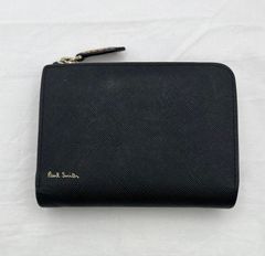 美品】Paul Smith ポールスミスL字ファスナー財布 サフィアーノレザー