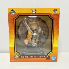 鬼滅の刃 一番くじ 鬼殺の意志 B賞 我妻 善逸 屏風 フィギュア