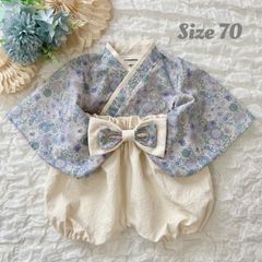 ベビー袴 男の子 60〜70cm 鷹と鼓 黒 百日祝い ベージュ B36 - メルカリ