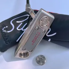 32インチ タイトリスト スコッティ キャメロン　ゴルフパター ゴルフクラブ　スーパー セレクト ニューポート2+  ヘッドカバー付け 美品