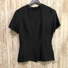 Salvatore Ferragamo（サルヴァトーレ・フェラガモ）　半袖トップス　ブラック　黒　40