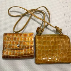 COCCO FIORE（コッコフィオーレ）二つ折り財布　ポーチ　セット　イエローのサムネイル