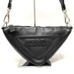 PRADA コルセア フィリグリー 鍵穴モチーフ レザー ショルダーバッグ 