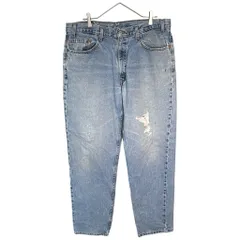 00年代 Levi's リーバイス 550 デニムパンツ ブルー(メンズ W38 L32)中古 古着 X7260
