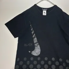 ナイキ　ギャルソン　BLACK COMME des GARCONS　NIKE　Tシャツ　ブラック L