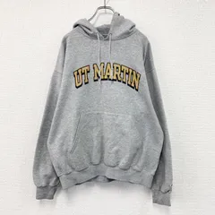 古着 used　Champion　チャンピオン　スウェットパーカー/フーディー　カレッジロゴ　グレー　Lサイズ