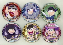【中古】バッジ・ピンズ(キャラクター) 全6種セット 缶バッジ 「楽天アプリ市場コレクション おそ松さん コレクション～ニートの大冒険～」 E賞