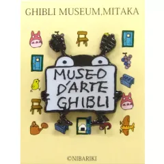 【中古】バッジ・ピンズ(キャラクター) ムゼオ虫(ブラック) ムゼオピンズ 「三鷹の森ジブリ美術館」