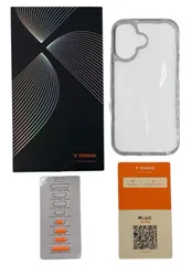 s917【中古美品】TORRAS iPhone 6.1インチ対応 クリアケース 交換用ボタン付き スマホケース 透明ケース 耐衝撃 カスタムボタン 付け替え可能 軽量 シンプルデザイン