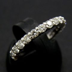 スタージュエリー フルエタニティリング PT950 D0.45ct 4号 - メルカリ