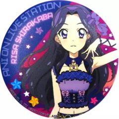 [중고] 배지 핀즈(캐릭터) 시라카나 리사 [아이카츠!×애니 ON STATION ALL aikatsu stars! LIVE STATION 2 DJ LIVE JAPAN TOUR 머그 배지 2]