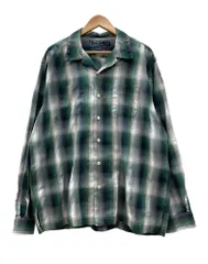 ラルフローレン RalphLauren POLO SPORT 90s Ombre Check Shirt オンブレ チェック シャツ ボタンアップ オープンカラー 長袖 長袖シャツ チェック マルチカラー Lサイズ 104MT-2978