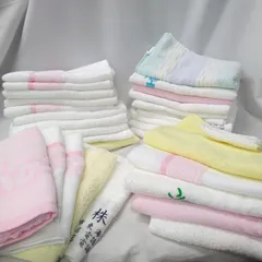 フェイスタオル 30枚 まとめて ウエス等に【未使用保管品】 W067