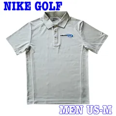 NIKE GOLF ナイキゴルフ 半袖 ロゴ刺繍 速乾性 ストレッチ ポロシャツ US-M