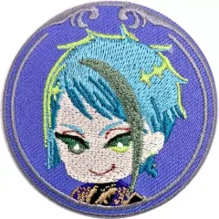 【中古】バッジ・ピンズ ジェイド・リーチ 「ディズニー ツイステッドワンダーランド 刺繍缶バッジ2」