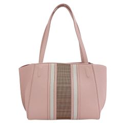 美品】コンテス トートバッグ ケイト ホースヘア/レザー ライトピンク 
