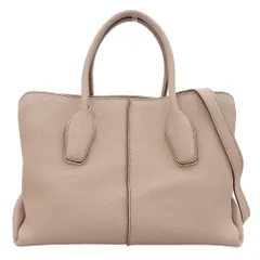 超美品 トッズ TOD’S 現行ゴールドタグ Dスタイリング レザー 2way ショルダー クロスボディ ハンドバッグ Dバッグ レディース 旅 ほぼ未使用