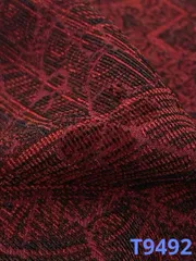 輪奈ビロード コート地 正絹 反物 T9492