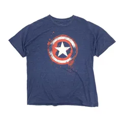 【古着】キャプテン・アメリカ MARVEL Tシャツ / サイズXL