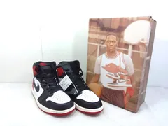 26g-334k【中古】NIKE ナイキ AIR JORDAN 1 RETRO HIGH OG エアジョーダン 1 レトロ ハイ オージー　ハイカット　スニーカー　DZ5485-106　28.0cm　ブラック/レッド