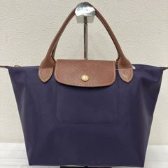 美品】ロンシャン ル プリアージュ トップハンドル S ネイビー - メルカリ