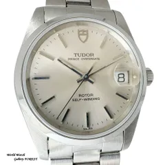 【チューダー(チュードル) TUDOR☆プリンス デイト】74000N 自動巻き 中古 メンズ 腕時計 シルバー文字盤のサムネイル