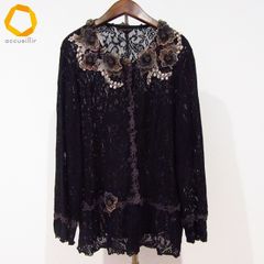 美品✨エトロ サマーニット ロングワンピース 花柄 ストライプ 42