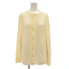 Ceci ou Cela ニット カーディガン ジャケット シルク混 M オフホワイト /UO ■GY60