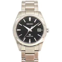 【中古】 グランドセイコー Grand Seiko SBGX061 9F62-0AB0 ブラック 37mm クォーツ 年差±10秒 10気圧防水 サファイア メンズ腕時計 A2300781 【無料ギフトラッピング承ります】