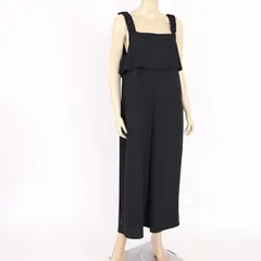 レ・アージュ Le's Ageu レディース オールインワン 胸元フリルポイントオールインワン ブラック系（サイズ/1）ku0037