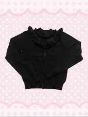 アンクルージュ Ank Rouge 三角フリルニット ブラック 量産型 地雷系