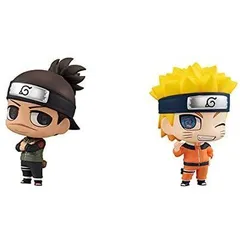 ちみメガ バディシリーズ！ NARUTO-ナルト- うみのイルカ＆うずまきナルト セットのサムネイル