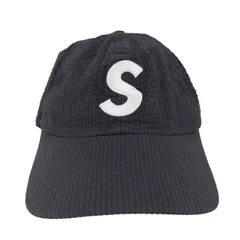 シュプリーム Supreme 24SS Seersucker S Logo 6-Panel メンズ  ONE SIZE
