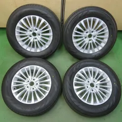 新車外し！26年★トヨタ 40系 アルファード ヴェルファイア 純正 225/65R17 ヨコハマ アドバン V03 17インチ PCD120/5H★6032606イノのサムネイル