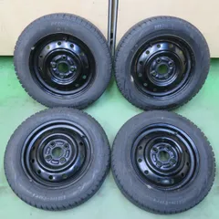 バリ溝！22年！9.5分以上★スタッドレス 155/65R13 ハイフライ Win-turi 212 TOPY スチール ホイール 13インチ PCD100/4H★6032707イスのサムネイル