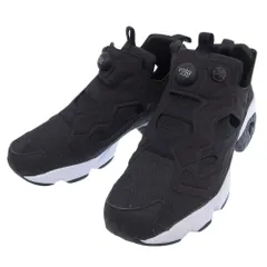 箱付超美品 リーボック Reebok インスタ ポンプフューリー ハイテク スニーカー 29cm メンズ 黒 数回使用程度