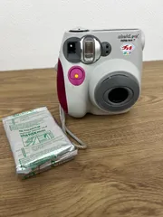 ÷3 【通電動作未確認】 【ジャンク品】  富士フイルム インスタントカメラ instax mini 7 チェキポップ cheki pop 【カメラ】 【1.5】