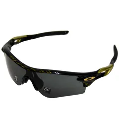 オークリー OAKLEY RADARLOCK PATH レーダーロック パス  野球 ゴルフ 自転車 アウトドア 紫外線 眼鏡 メガネ  (920673)、POLISHEDBLACKJPNGOLD