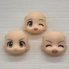 現状品ねんどろいど 本田未央 顔パーツ　フェイスパーツ　通常顔　ウィンク顔　元気笑顔　アイドルマスター シンデレラガールズ　デレマス　写真にあるもののみバラ売り不可