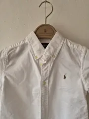 ラルフローレンポロ キッズ 半袖オックスフォードシャツ 5サイズ