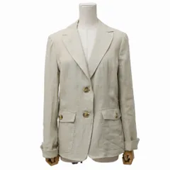 Weekend Max Mara ウィークエンド マックスマーラ ジャケット サイズ44 総リネン シングルジャケット 2B ブランド古着【中古】20260403/RA8732のサムネイル